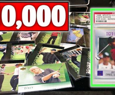 Tiger Woods Rookie Card - $10,000 Sports Card
