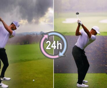 I Lived & Trained Like TIGER WOODS for 24 Hours