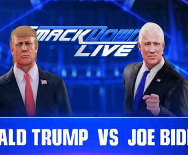 JOE BIDEN vs DONALD TRUMP | WWE 2K20