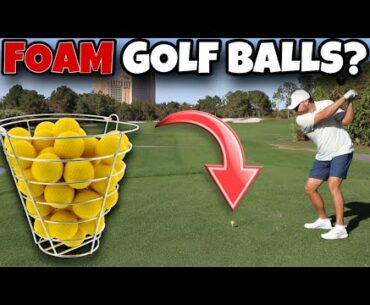 I Played Golf With Foam Golf Balls!