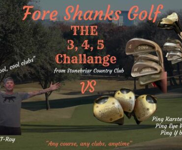 Episode 1 of the “3,4,5 Series” from Fore Shanks Golf featuring Ping golf classics.