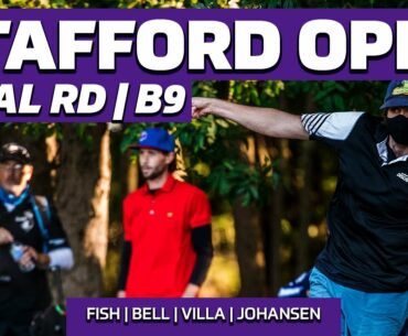 2020 STAFFORD OPEN | FINAL RD, B9 | Johansen, Fish, Bell, Villa | MIC'D UP COMMENTARY