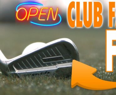 HOW TO FIX AN OPEN CLUB FACE AT IMPACT