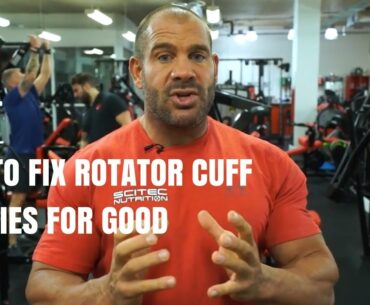 How to fix rotator cuff injuries for good