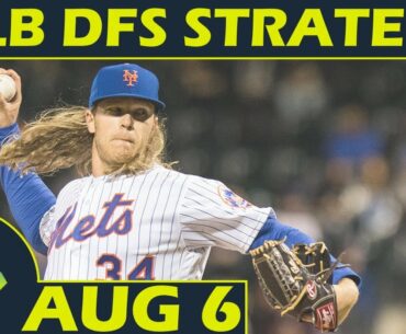 Awesemo.com MLB DFS Strategy | Monday 8/6 | FanDuel & DraftKings