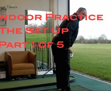 Golf Tip| Indoor Practice| Set up