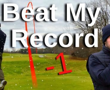 Can I Beat My Record? | 9 Holes | Edventure Golf