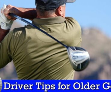 How to Hit Driver for Seniors - Vertical Line Golf Swing