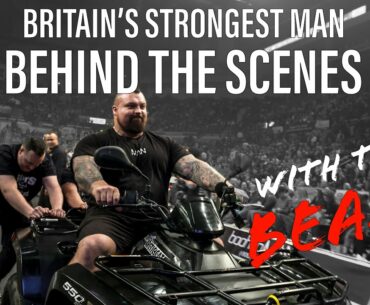 EXCLUSIVE! Britain's Strongest Man 2020 - Behind The Scenes - With Eddie Hall AKA THE BEAST!