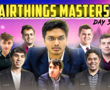 Airthings Masters Day 3 ft. LIVE commentary by Sagar, Amruta, Soumya, Shardul