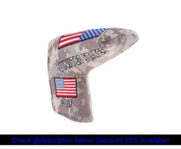 Review Multi-function USA Flag Blade Putter Head Cover Headcovers Protect Your Beloved Golf Clubs -