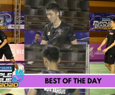 BEST OF THE DAY: TEMPAT KE-3/4 | TOP GLOVE PURPLE LEAGUE PRO-AM 2020