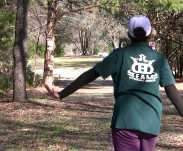 2020 Piney Woods Disc Golf Open Final Round, Lead Card FA1 Back 9