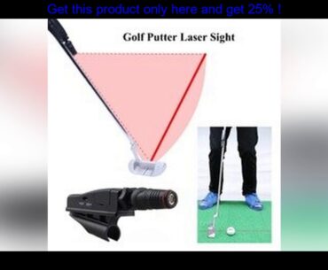 top Golf Putter Laser Sight Pointer Golf Training Aim Corrector Improve Line Aids Tools Teaching Pu