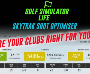 Skytrak - Shot Optimiser - Are your Clubs Right For You - Use This Tool To Find Out