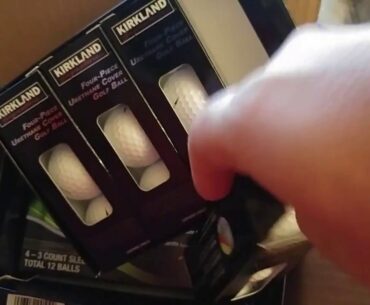 UNBOXING: Costco Kirkland Signature golf balls