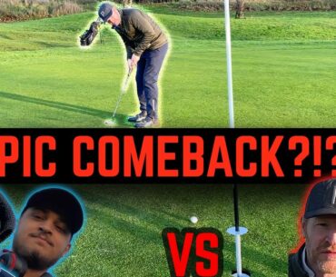 Hit and Hope | 9 Hole Match Part Two | INCREDIBLE COMEBACK! |