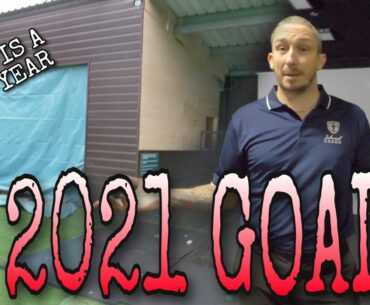 MY 2021 GOALS - BIGGEST YEAR YET