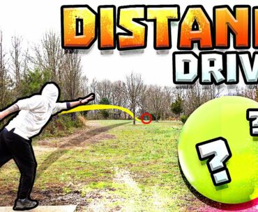 I LOVE this DISTANCE DRIVER for DISC GOLF