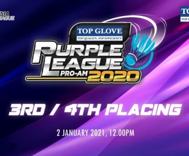 Top Glove Purple League Pro-Am 2020 | 3rd/4th Placing