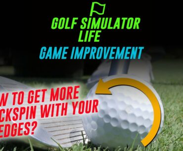 Skytrak - Game Improvement - How To Get More Backspin With Your Wedges !!