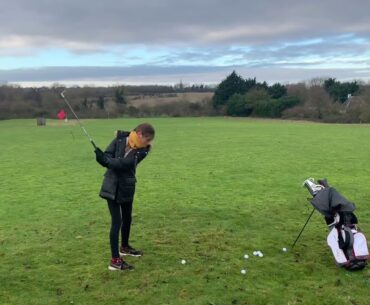 Tier 4 practice Imogen Potter with new clubs