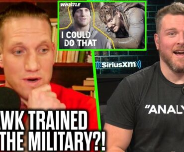 Pat McAfee & AJ Hawk React To "Can AJ Hawk Handle INSANE Military Training"