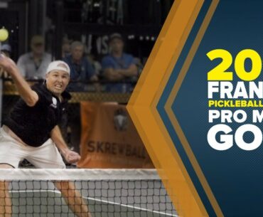 Pro Men's Gold Medal Match from the 2019 Franklin Pickleball Masters