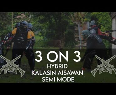 EP1 Airsoft Gun 3 on 3 Hybrid Kalasin Aisawan Semi mode