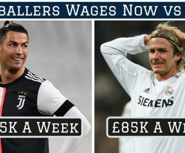 How Footballers Wages Have Changed Since 2005
