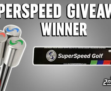 Winner Announced! SuperSpeed Golf Training Set Giveaway