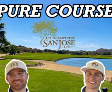 CABO GOLF IS PURE! | Club Campestre San Jose Golf Course Holes 7-12