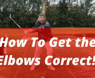 How To Position Your Elbows in the Golf Swing! Easy Swing Tip To better Golf! PGA Pro Jess Frank