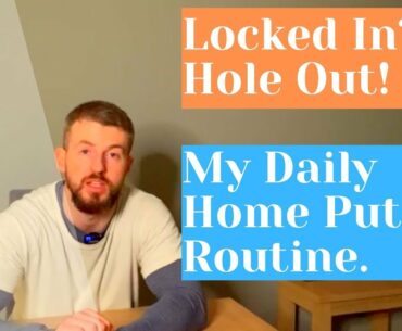 HOME PUTTING DRILLS | My Daily Home Putting Routine