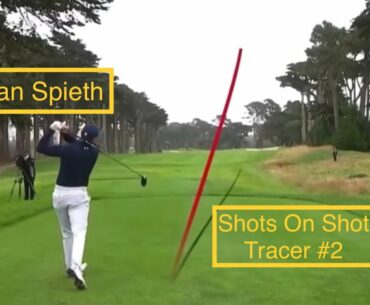 Jordan Spieth: Shots On Shot Tracer #2