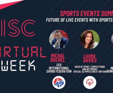 Andrew Oram, Laura Davies and Michal Buchel at ISC Virtual Week 2020 - Future of live events
