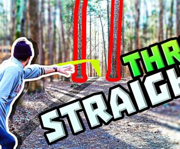 THIS DISC goes STRAIGHT!! Disc Golf