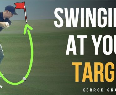 SWING AT THE TARGET FOR INSTANTLY BETTER GOLF