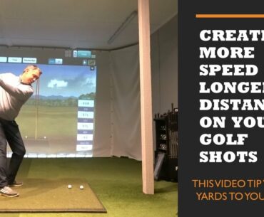 Create More Speed for Longer Distance On Your Golf Shots