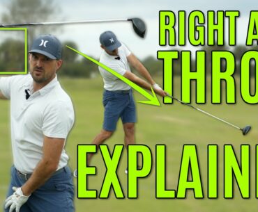 Right Arm Throw Explained | Incredible Clubhead Speed