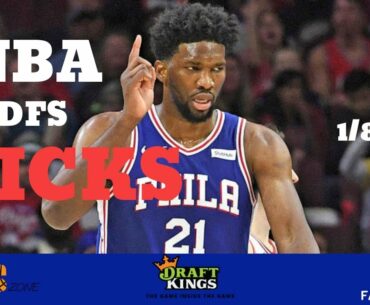 1/8/19 NBA DFS Picks Fanduel + Draftkings