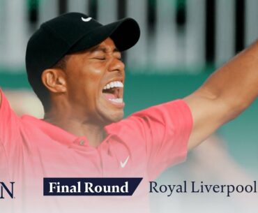 Tiger Woods  - Final Round in full | The Open at Royal Liverpool 2006