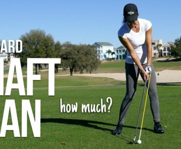 Forward Shaft Lean: How Much?