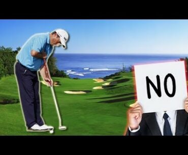 Anchored putting banned by golf's ruling bodies