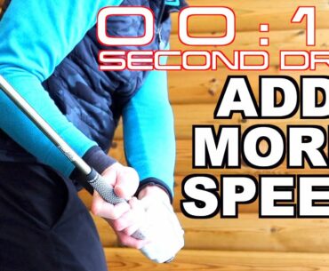 How to ADD SPEED to YOUR Golf Swing