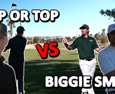 2v2 Scramble Match #3 | Flop or Top vs Biggie Small | Chimera Golf Club
