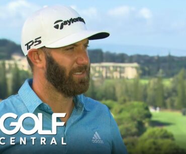 Dustin Johnson discusses preparation for Tournament of Champions | Golf Central | Golf Channel