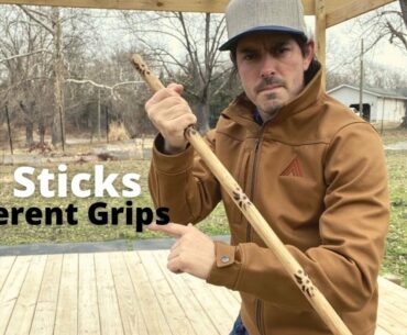 Stick Strikes with Different Grip Methods | Kali Escrima Arnis