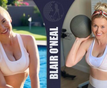 Blair O'Neal Golf Sports Moments and Lifestyle | Golf Swing 2021