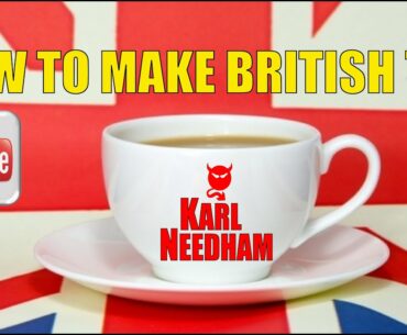 HOW TO MAKE A PROPER CUP OF BRITISH TEA #tea #englishtea #britishtea
